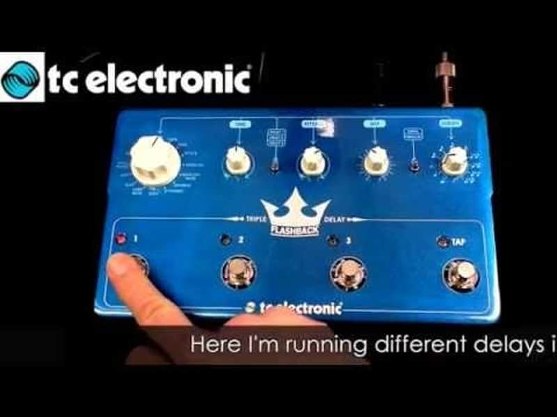 TC Electronic Flashback Triple Delay Pedal