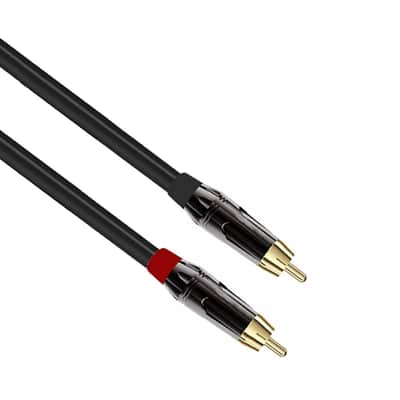 RCA Female Mono to Dual RCA Male Mono Splitter Y Cable Extension Insert Cable image 6