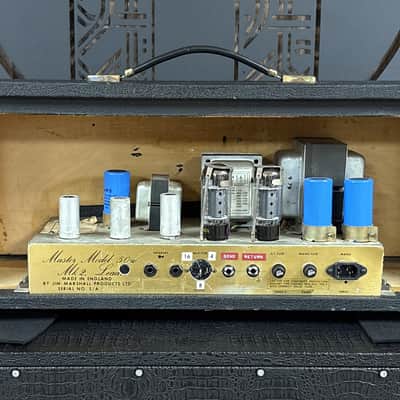 Marshall JMP 2204 Master Model Mk2 Lead 50-Watt Guitar Amp Head 1979 image 4