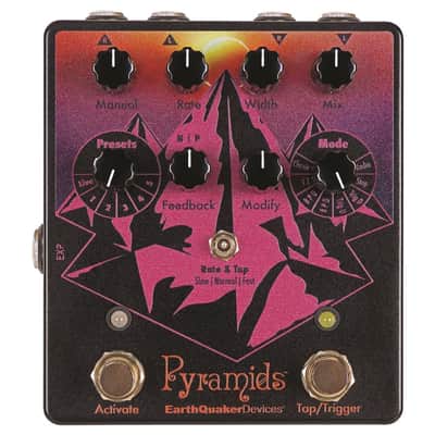 EarthQuaker Devices Pyramids Stereo Flanging Device | Reverb