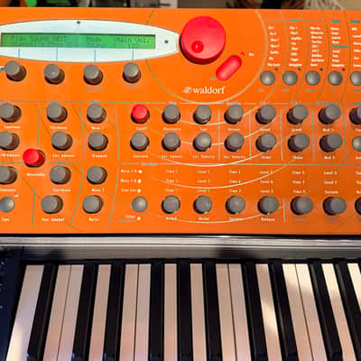 Waldorf Microwave XT Rackmount Orange-pristine condition image 1