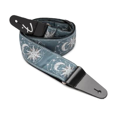 Fender American Vintage II Sun Strap with Adjustable Length and Woven Jacquard Design (Ice... image 3