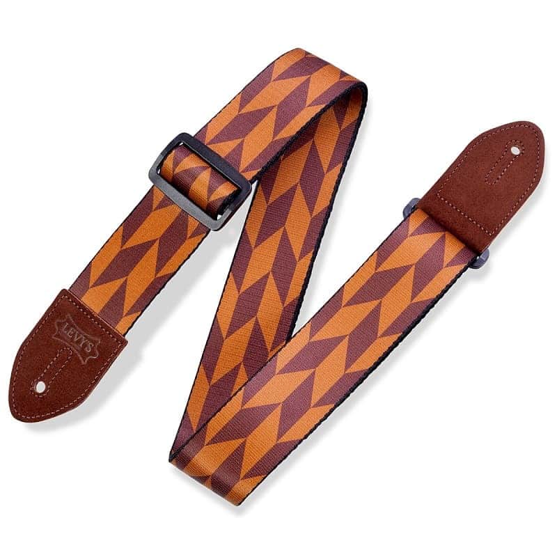 Levy's MPF2 2" Offset Arrow Polyester Guitar Strap image 2