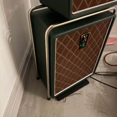 Vox MSB25 Mini Superbeetle 25-Watt 1x10" Mini Guitar Amp Stack 2019 - Present - British Racing Green image 4