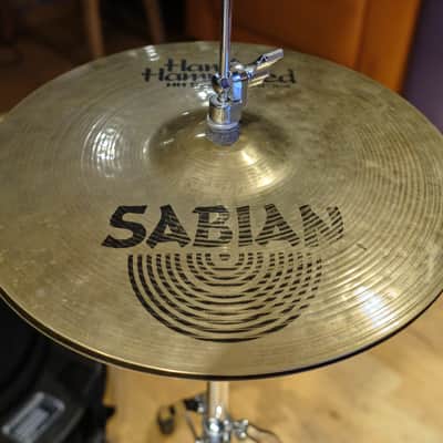 Sabian 14" HH Hand Hammered Dark Hi-Hat Cymbals (Pair) 2005/06 image 12