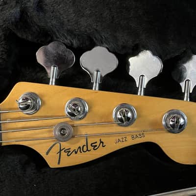 Fender Jazz Bass Deluxe 2005 - Candy Tangerine image 8