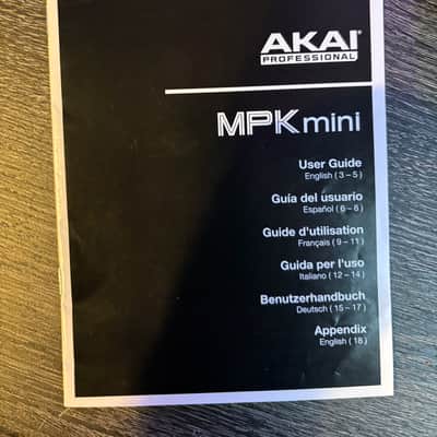 Akai MPK Mini 25-Key MIDI Controller 2012 - 2014 - Black image 9