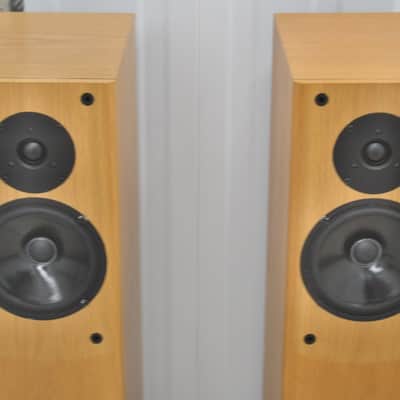 PMC FB1+ Floorstanding Speakers Light Oak Transmission Line Bi-Wire UK image 5