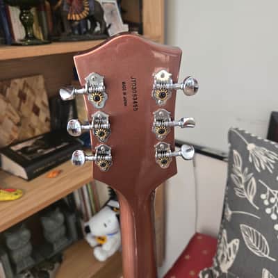 Gretsch G6118T-120th Anniversary 2003 - Bamboo Yellow/Copper Metallic image 7