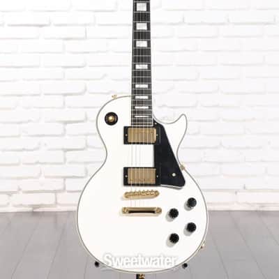 ギター Navigator N-LP-CTM Alpine White Final Price!】 Navigator ESP N-LP-CTM Les Paul Custom Style Guitar