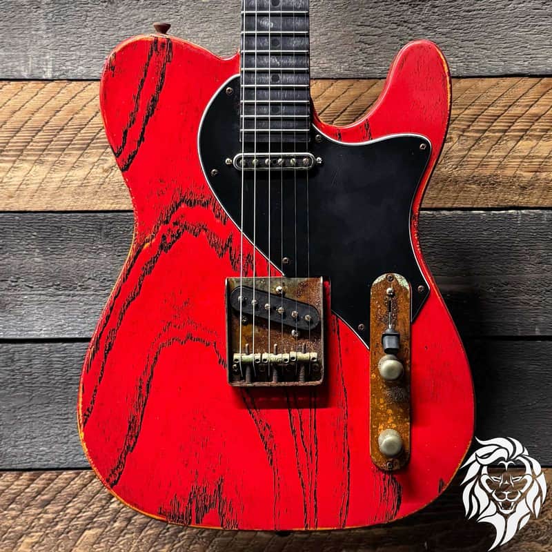 Palir Titan Mojo Hot Rod Red with Black Grain 115267 image 1