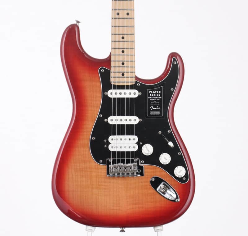 Fender Player Stratocaster HSS Plus Top MF Aged Cherry Burst [PN7714445000] (03/02)