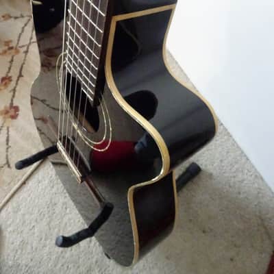 ORTEGA SOLID TOP THINLINE ELECTRIC-CLASSICAL GUITAR (RCE138-T4BK) image 15