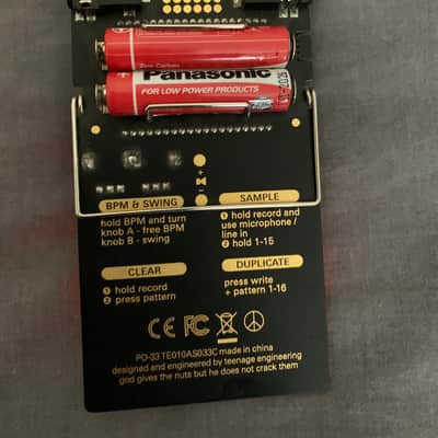 Teenage Engineering PO-33 Pocket Operator K.O! 2018 - Present - Black imagen 4