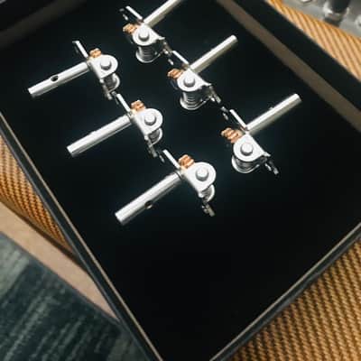 Waverly Slotted Pegheads Tuners with Butterbean Knobs for  2018 Nickel image 3