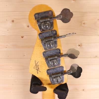 Fender Custom Shop 1972 Jazz Bass Relic - Rosewood Fingerboard, 3-Tone Sunburst image 18