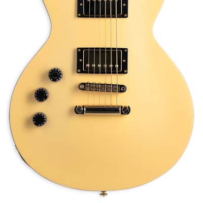 ESP LTD EC-256 Electric Guitar. Left Handed Vintage Gold Satin imagen 1