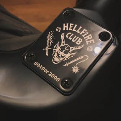 B.C. Rich Stranger Things “Eddie's” Inspired NJ Warlock #0040/2000 image 2