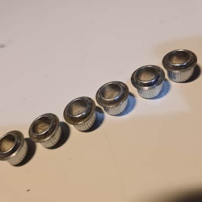 Vintage Fender F Tuners Set 1970s - Nickel image 10