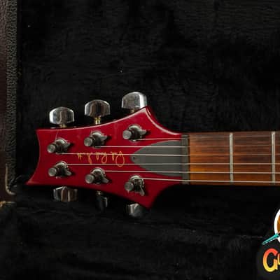 PRS Standard 24 1987 Red Metallic signed by Jack Higginbotham -VIDEO- image 8