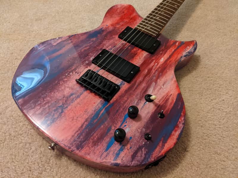 Washburn Lyon Custom Paint Job image 1