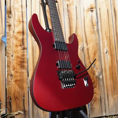 ESP LTD M-1000 - Candy Apple Red Satin 6-String Electric Guitar image 5