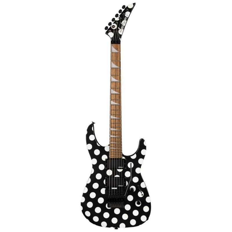 Jackson X Series Soloist SLX DX 6-String Right-Handed Electric Guitar with Laurel Fingerboard and Maple Neck (Polka Dot) image 1