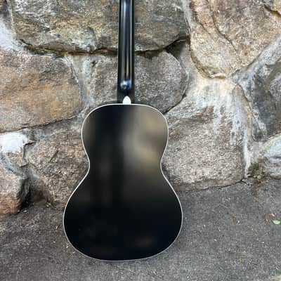 “Lil’ Gambler” Goodman handmade ladder braced Stella style Parlor guitar-Demo video added image 8