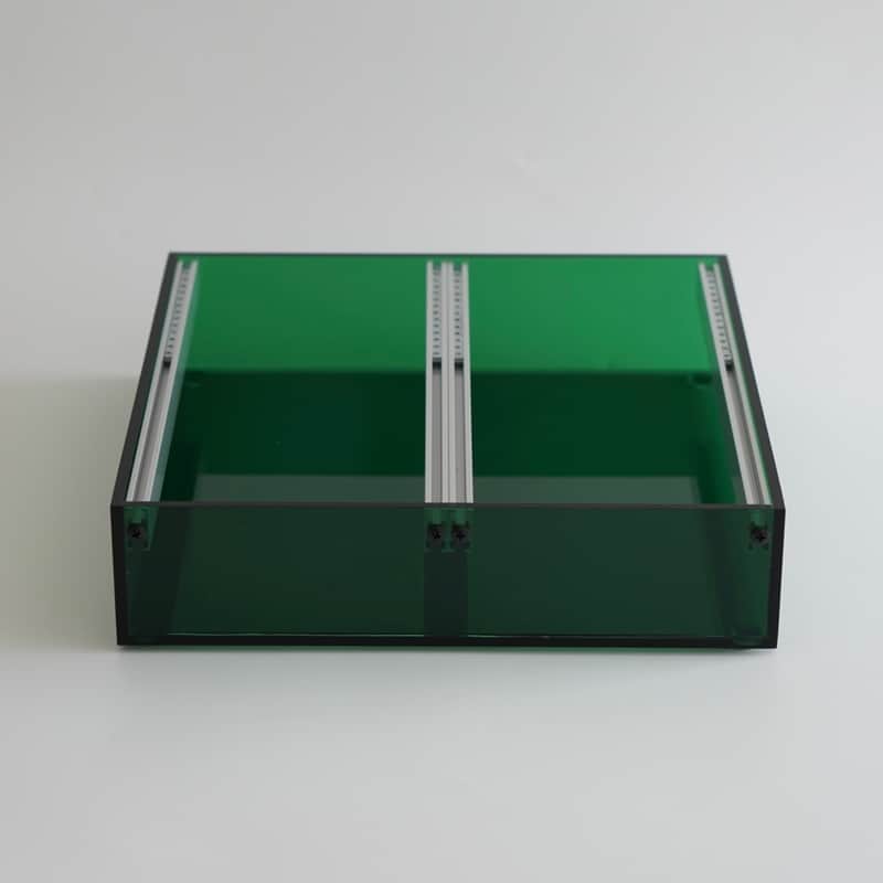 Immagine Casa Modular Eurorack Case Acrylic Green 52HP 6U Modular synth - 1