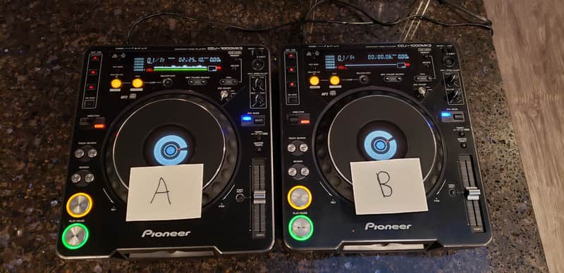 Pair of Pioneer CDJ-1000MK3 CD DJ Players (Fully Tested and Working, Refurbished) CDJ-1000 MK3 image 1