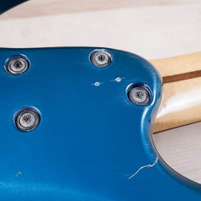 Ibanez TRB Bass 1991 Ice Blue Metallic Fujigen Factory MIJ Made in Japan w/ Bag image 20