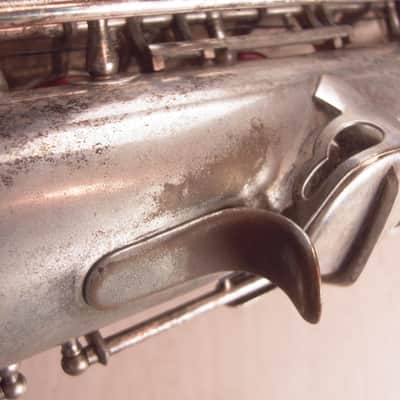Tenorsaxophon Amati  classic deluxe 60er - silber mit Mundstück & Ersatzteilen image 19
