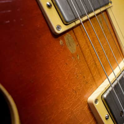 Dax&Co. Heavy Aged USA Gibson Les Paul 60's Sunburst Relic W/ Case image 15