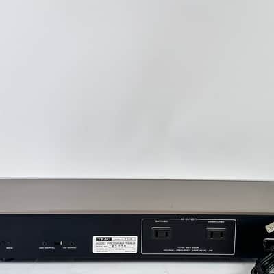 TEAC TT-2 Audio Program Timer For AV Stereo Amplifier Vintage 1980s Silver image 7