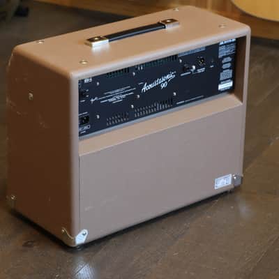 Fender Acoustasonic 90 2-Channel 90-Watt 1x8" Acoustic Guitar Amp 2013 - 2018 - Brown image 3