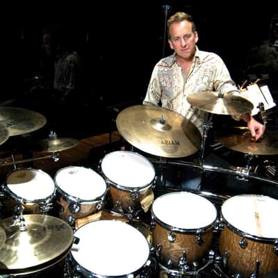 Russ McKinnon's, Remo 14x11.5" Brazilian Marching Snare Drum 1980's - Natural image 2