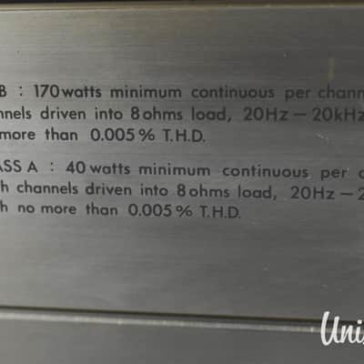 Luxman M-300 Stereo Power Amplifier in Very Good Condition image 7