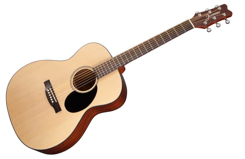 Jasmine JO36-NAT Orchestra Spruce Top Sapele Back & Sides Nato Neck 6-String Acoustic Guitar image 1