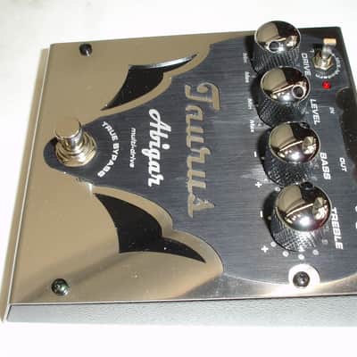 Taurus Abigar Mult-Drive SL Bass Guitar Effect Pedal, Silver Line w/ Box image 3