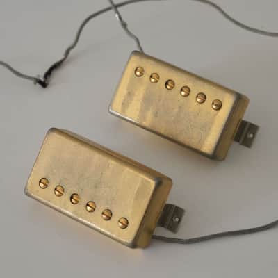 Gibson '57 Classic set of humbucker pickups (aged / relic gold covers from ES-355)