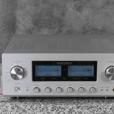 Luxman L-505UX Integrated Amplifier Silver in Excellent condition image 1