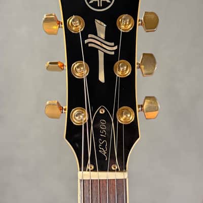 Yamaha AES 1500 Semi-Hollow Orange Stain - Made in Japan, MIJ image 4