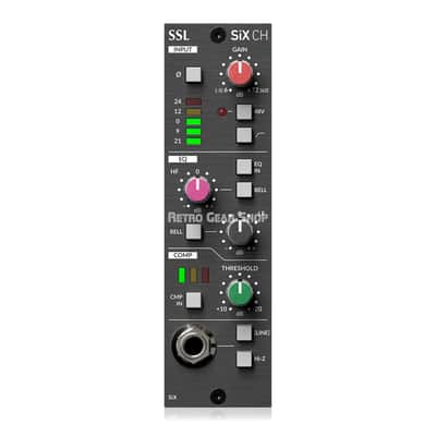 Solid State Logic SSL SiX Channel 500 Series Channel Strip image 2