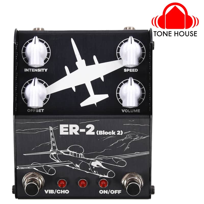 ThorpyFX ER-2 Block 2 Univibe Vibrato / Chorus Effect Pedal - New image 1