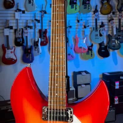 Rickenbacker 330/12 Fireglo Semi-Hollow Electric Guitar, with Ric Case, 706 image 6