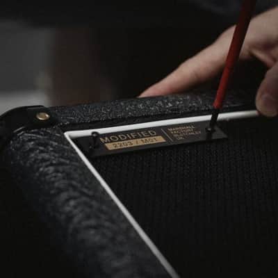 Marshall JCM 800 2203MS Modified 100w Head 2025 - Black image 3