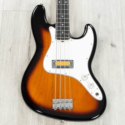 Mint Fender Gold Foil Jazz Bass, Ebony Fingerboard, 2-Color Sunburst image 1