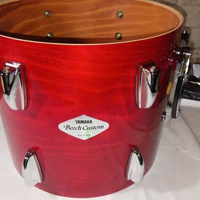 YAMAHA BEECH CUSTOM 12" x 10" TOM - RED APPLE image 1