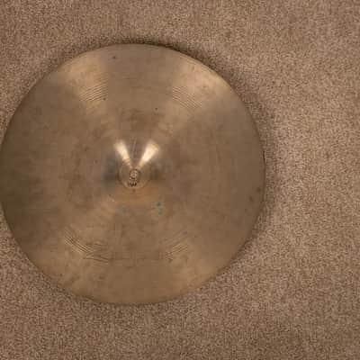 1970s Zildjian 16" A Hollow Logo Crash Cymbal 1166g image 2