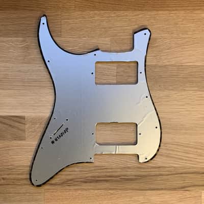 S-style Guitar Pickguard HH - Yellow/Brown flake Solid Italian Tortoise [#N1A010P] image 2